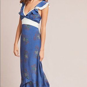 Anthroplogie Larke Loretta Ruffled Dress